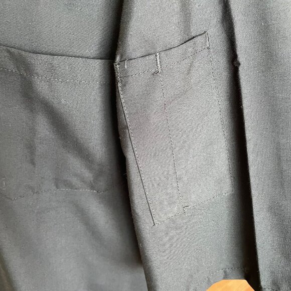 Happy Chef Uniform Coat Jacket Restaurant Hotel Cook Shirt L u - Picture 7 of 7